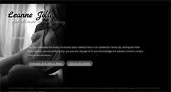 Desktop Screenshot of leannejolie.com